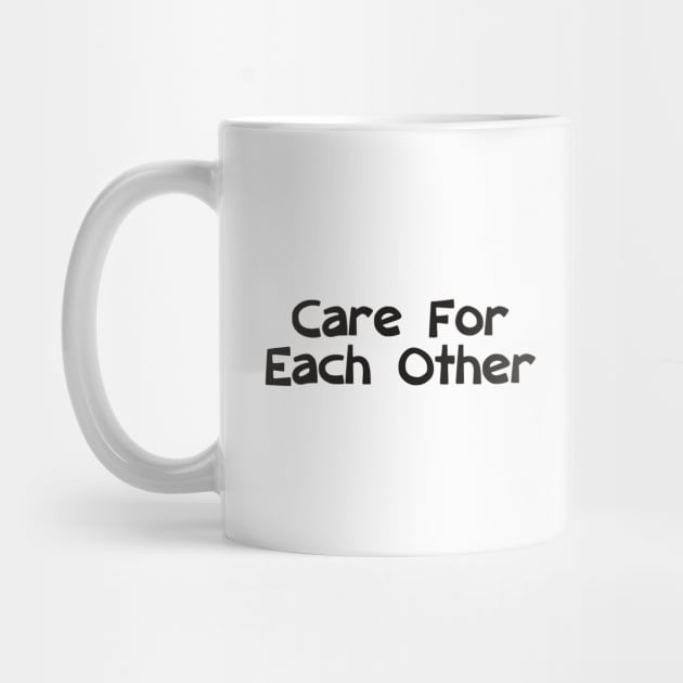 Care For Each Other 00001 by Herbie, Angel and Raccoon